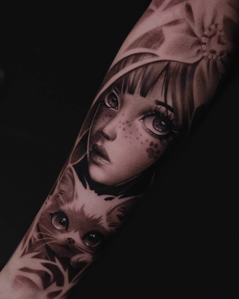 Тату мастер Станислав Абдюшев